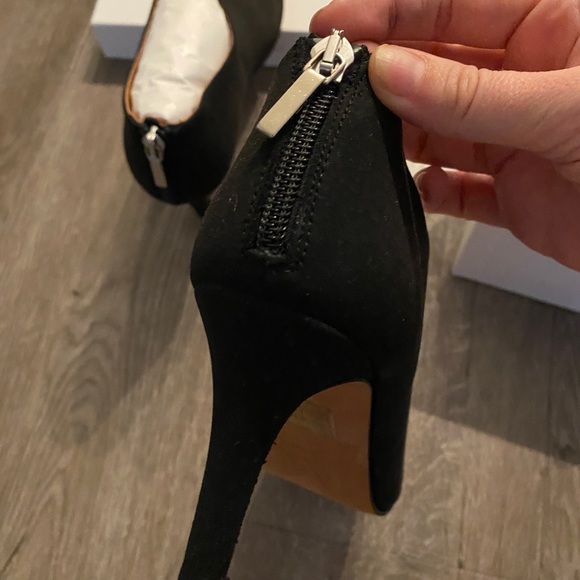 Allkind vegan black suede bootie size 9 - Picture 5 of 6